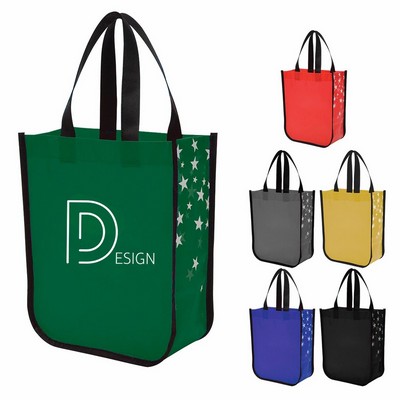 Custom Portable Durable Creative Rounded Corner Non Woven Bag