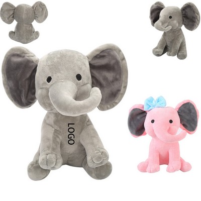 Long Trunk Elephant Plush Toy