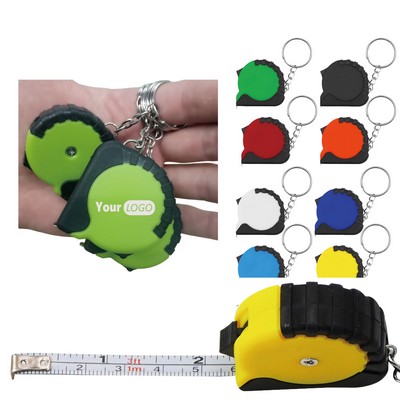 Tape Measure Keychain Retractable