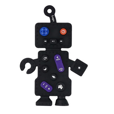 Robot-Shaped Silicone Baby Infant Sensory Teething Toy