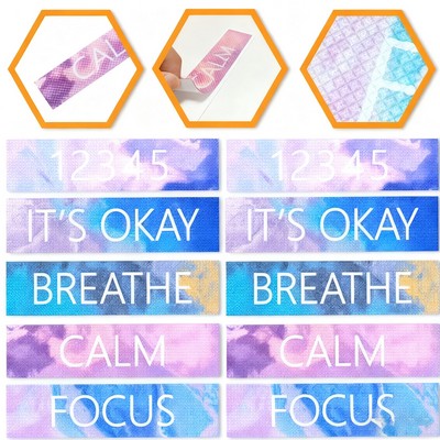 Tactile Texture Strip Decompression Stickers