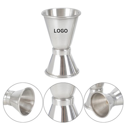 1/2 and 1oz Stainless Steel Cocktail Measuring Jigger