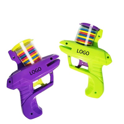 Flying Foam Disc Saucer Gun