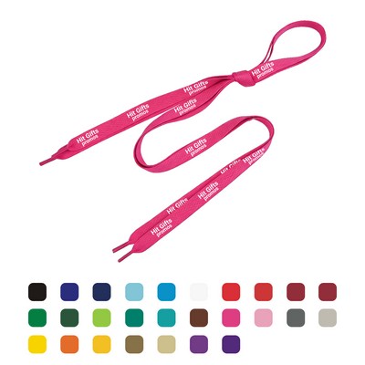 3/8" Printed Tubular Shoe Laces