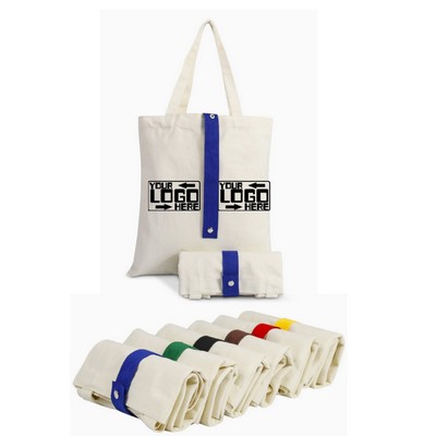 Economical Foldable Cotton Canvas Tote Bag