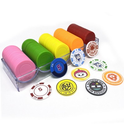Full Color Thick Plastic Tokens
