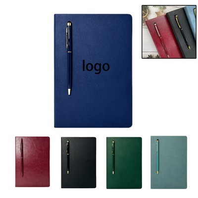 A5 Notebook With Magnetic Pen