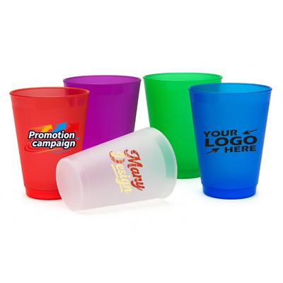 16 oz Reusable Plastic Stadium Cup