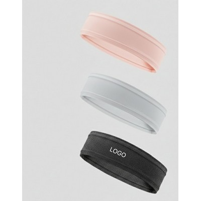Sports Sweatband Non-Slip Moisture-Wicking Headband High-Elasticity Cooling Hairband