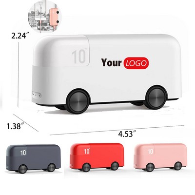 4500mAh Bus-Shaped Power Bank with Fast Charging