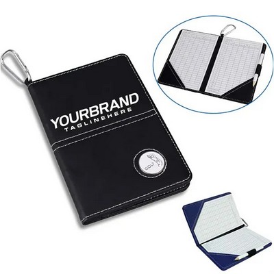 Portable Golf Scorecard Holder with Pen Slot