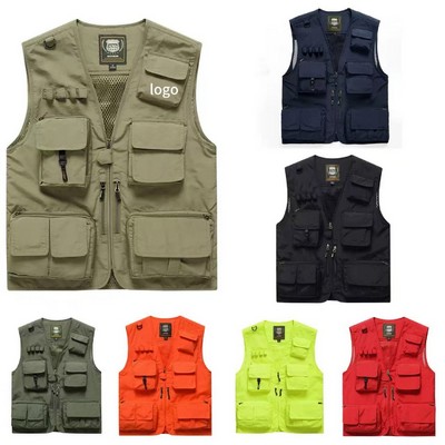 Men's Breathable Outdoor Vest