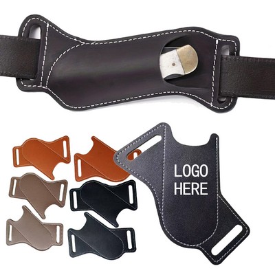 Tactical Waist-Mounted Folding Knife Sheath