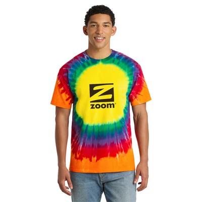 Port & Co® Window Tie-Dye Decorated Tee