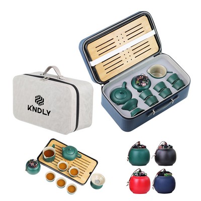 Travel Tea Set Wholesale Tray Outdoor Portable Teapot