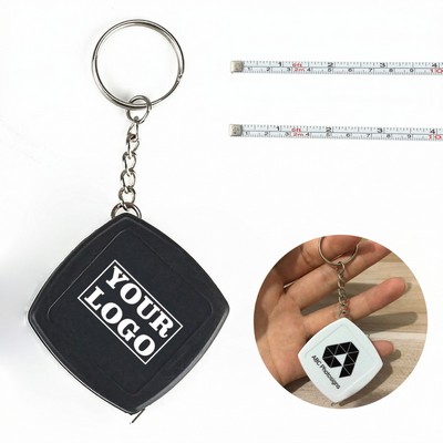 Mini Keychain Tape Measure 2M/6'