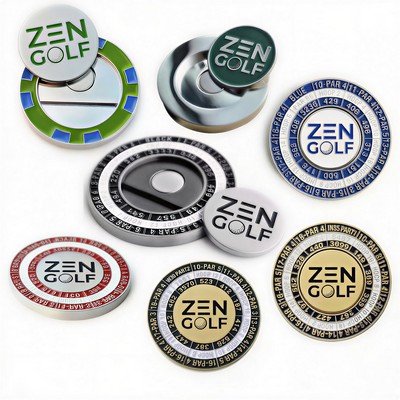 Metal Poker Chip Magnetic Ball Marker