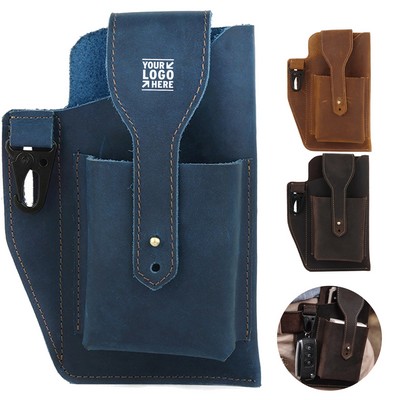 Vintage Multi-Pocket Waist Pouch