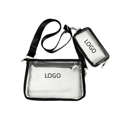 Clear Stadium Crossbody Bag