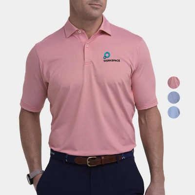 Fairway & Greene® Mini Breathable Stripe Golf Polo UPF 50+