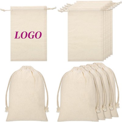 Cotton Drawstring Bag