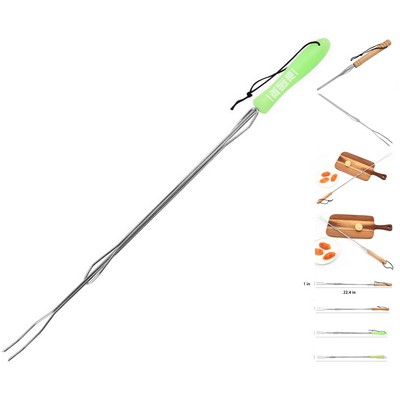 Adjustable Length Barbecue Fork