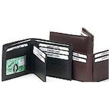 Cow Calf Leather w/Removable Card Case Wallet (Separate Wallet)