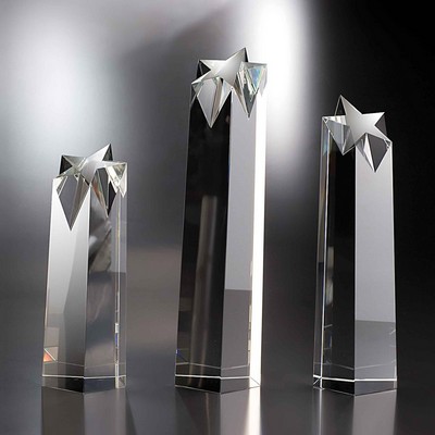 12" Rock Star Crystal Star Award