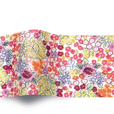 Botanicals Liberty Bloom Stock Design Tissue Paper (B)