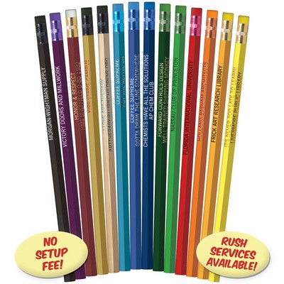 Golf Green Hexagon Pencils