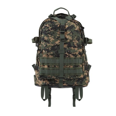 Woodland Digital Camo Large Transport Backpack