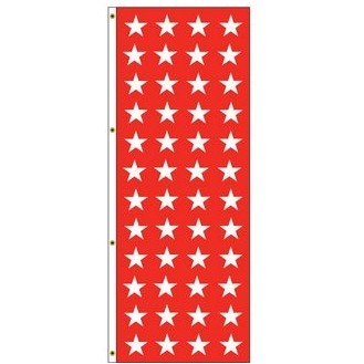 America Forever Interceptor® Flag Drape (Red/White Stars)