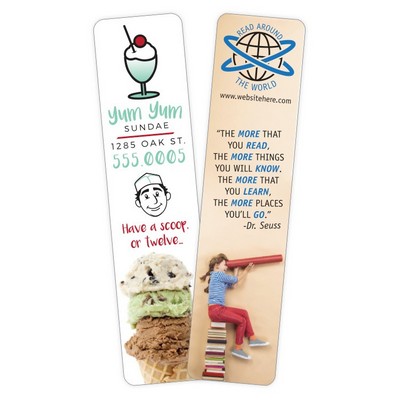 Bookmark - 1.5x6.25 Laminated - 14 pt.