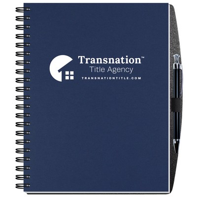 Time Managers Calendar w/Pen Safe Back (8 ¼"x 10 5/8")