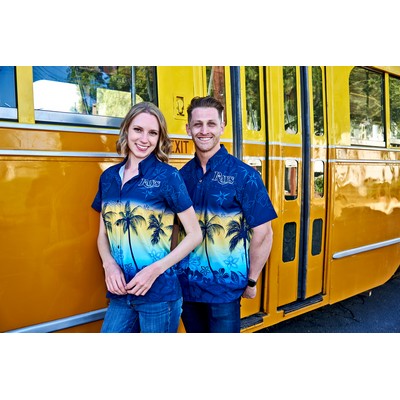 Woven Short Sleeve Button Up