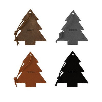 Tannenbaum Leather Tree Ornament