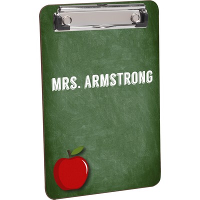 Full Color Flat Clip Clipboard 6 x 9"