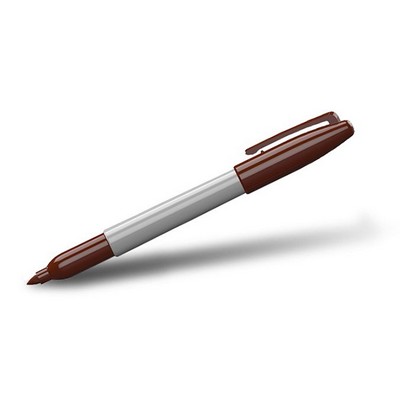 Sharpie® Fine Point Brown Permanent Marker
