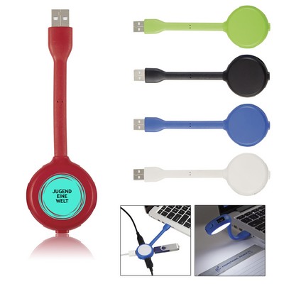 Aluminium USB Ports with Bright White Light Combo