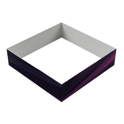 WaveLine® Square Hanging Sign Kit w/Frame & Single Sided Graphics (15'x5')