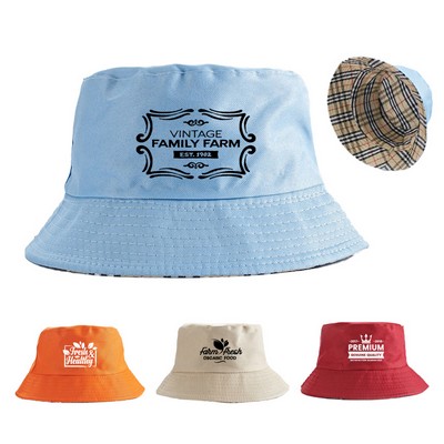 Soft Cotton Fishing Bucket Hat