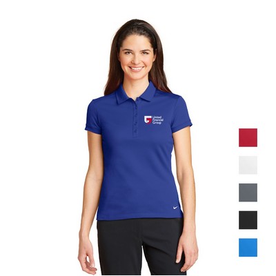 Nike Women's Dri-FIT Solid Icon Pique Modern Fit Polo