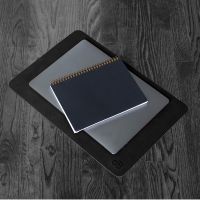 Medium Desk Mat. Low MOQ Fast Ship Add Logo Deboss Name Or Initials