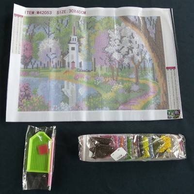 16" x 12" Diamond Drawing