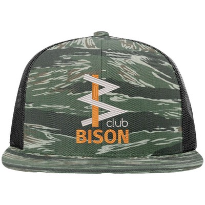 Richardson 511 Snapback Wool Blend Flatbill Trucker Hat