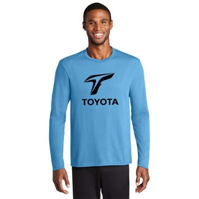 Port & Company Long Sleeve Performance Blend Tee