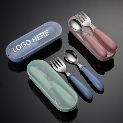 Baby Utensils Spoons Forks Set