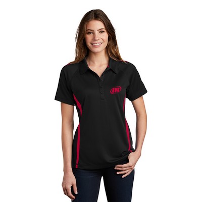 Sport-Tek® Women's PosiCharge® Micro-Mesh Colorblock Polo