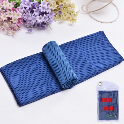 Cooling Towels w/Carabiner & Pouch