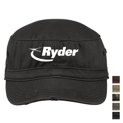 District Distressed Military Hat